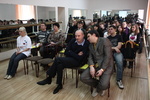 Зрители на дискуссионном подиуме "Бизнес, ВУЗы и инновации в Республике Хакасия"