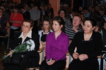 Огурцова Людмила Борисовна (справа) – директор школы № 1, организатора конференции